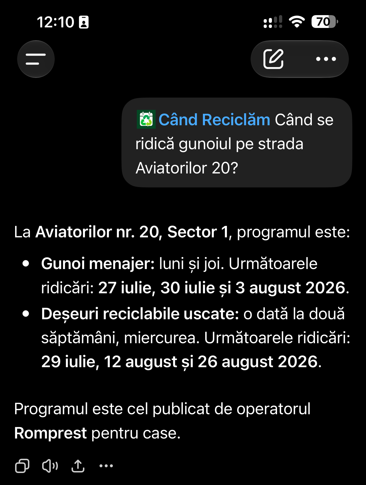 „Când Reciclăm
